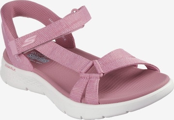 SKECHERS Sandale in Pink: Vorderseite