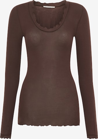 Seamless Basic Shirts 'Romance' i brun: forside