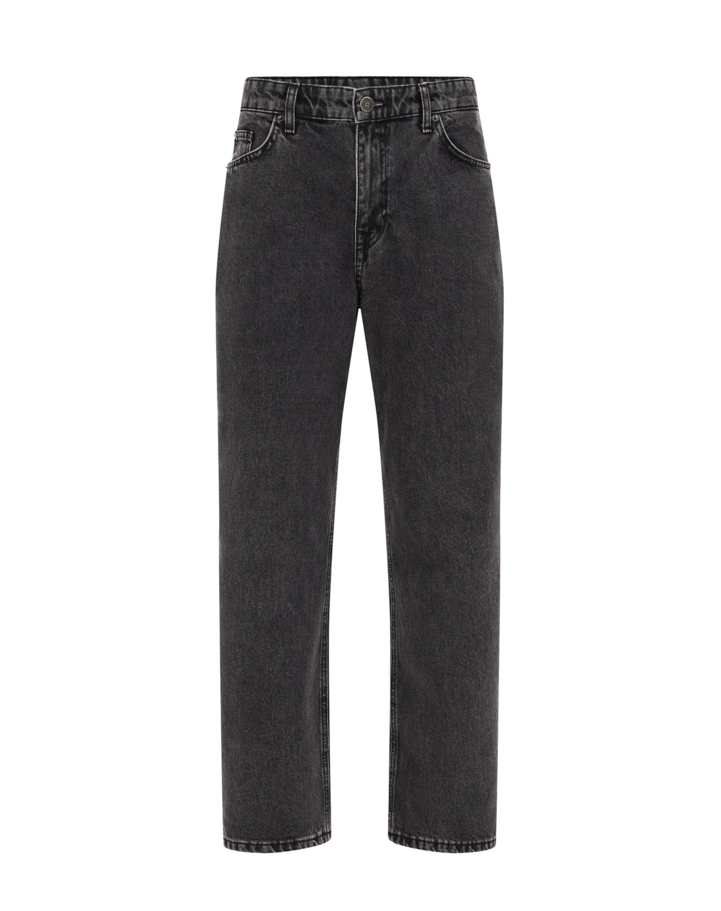 Loosefit Jeans di WE Fashion in nero: frontale