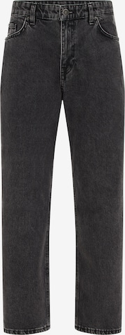 WE Fashion Loosefit Farkut värissä musta: etupuoli