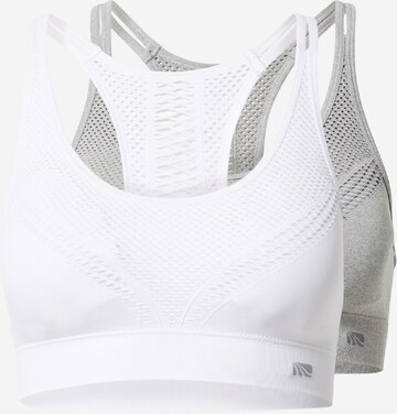 Bustier Soutien-gorge de sport 'SKYLAR' Marika en gris : devant