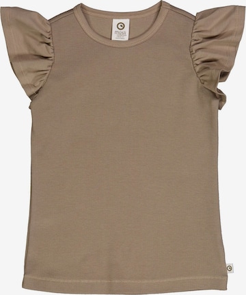 Müsli by GREEN COTTON Shirt in Brown: front