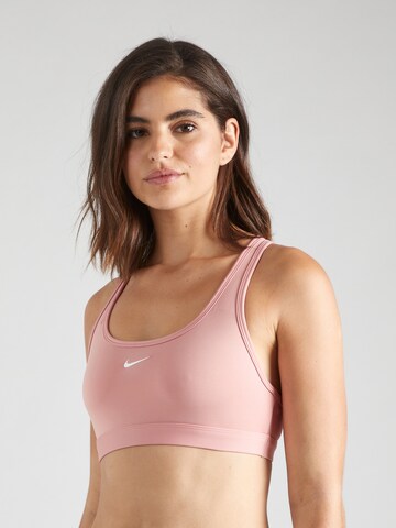 NIKE Bustier Sport-BH in Rot: predná strana