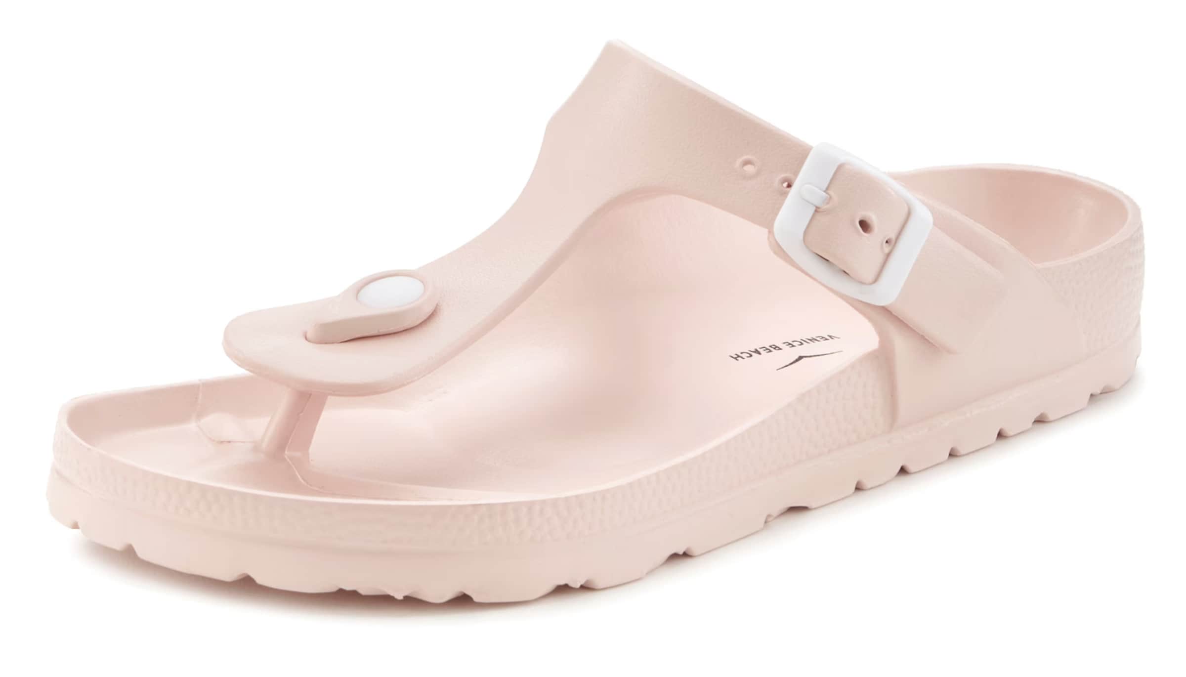 Flip-flops VENICE BEACH pe rosé, Vizualizare produs