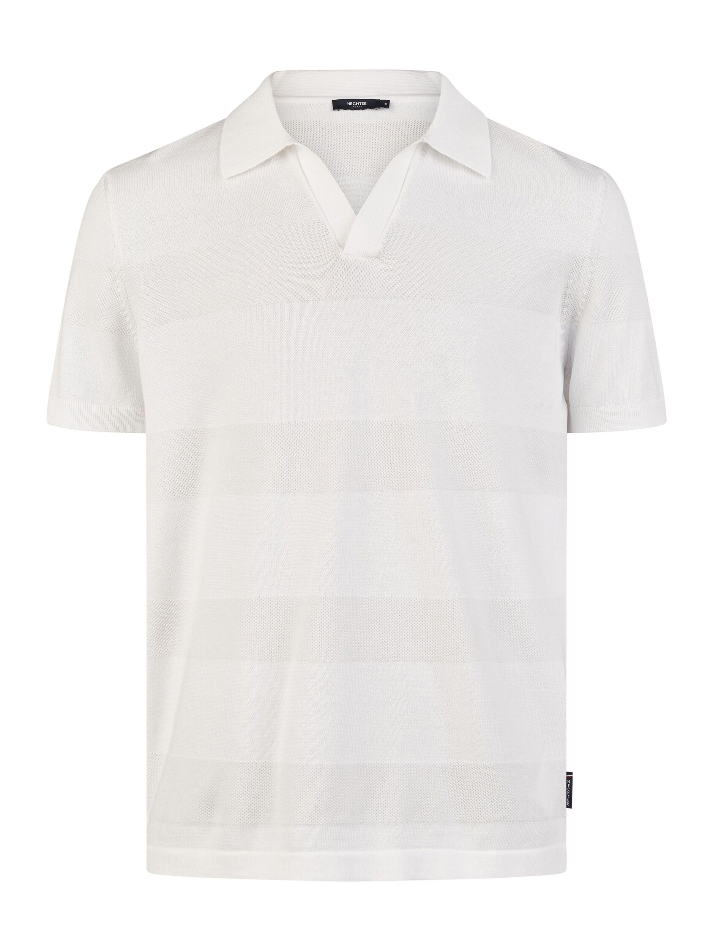 HECHTER PARIS Shirt in Wit: voorkant