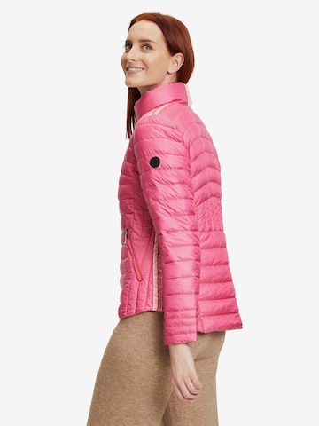 Amber & June Between-Season Jacket in Pink