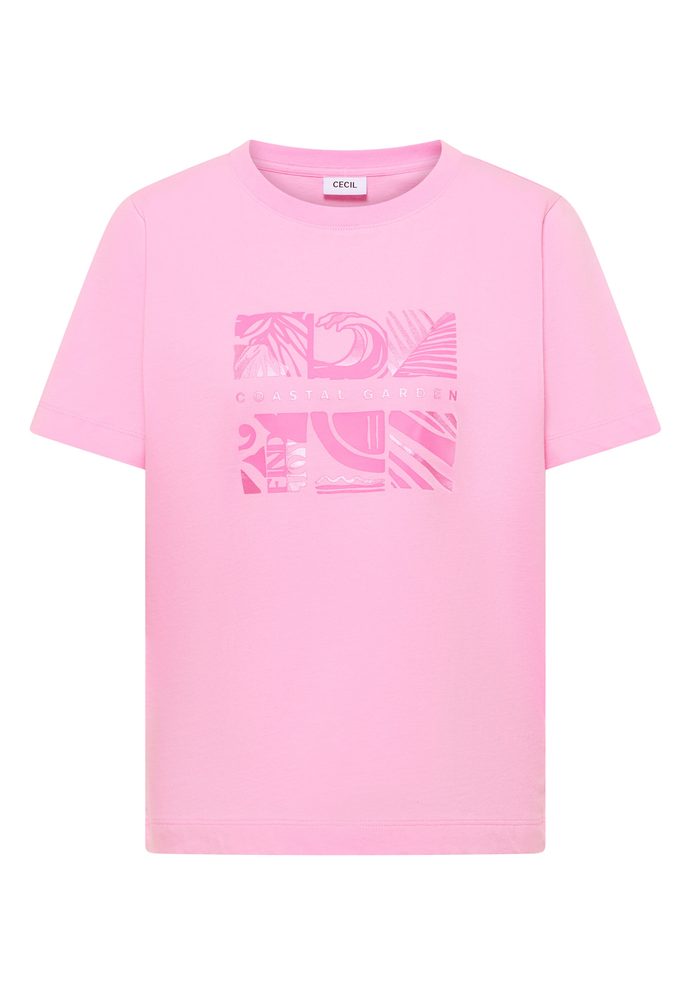 CECIL T-Shirt in Pink: Vorderseite