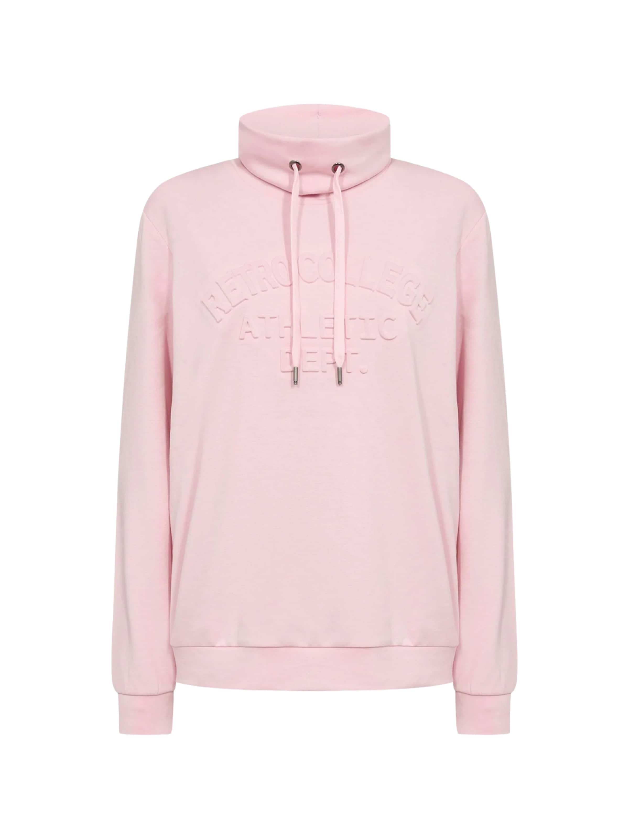 Sweat-shirt 'Banu' Soyaconcept en rose : devant