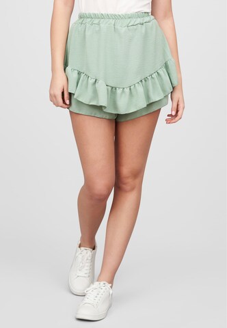 Cloud5ive Sukně – zelená: přední strana