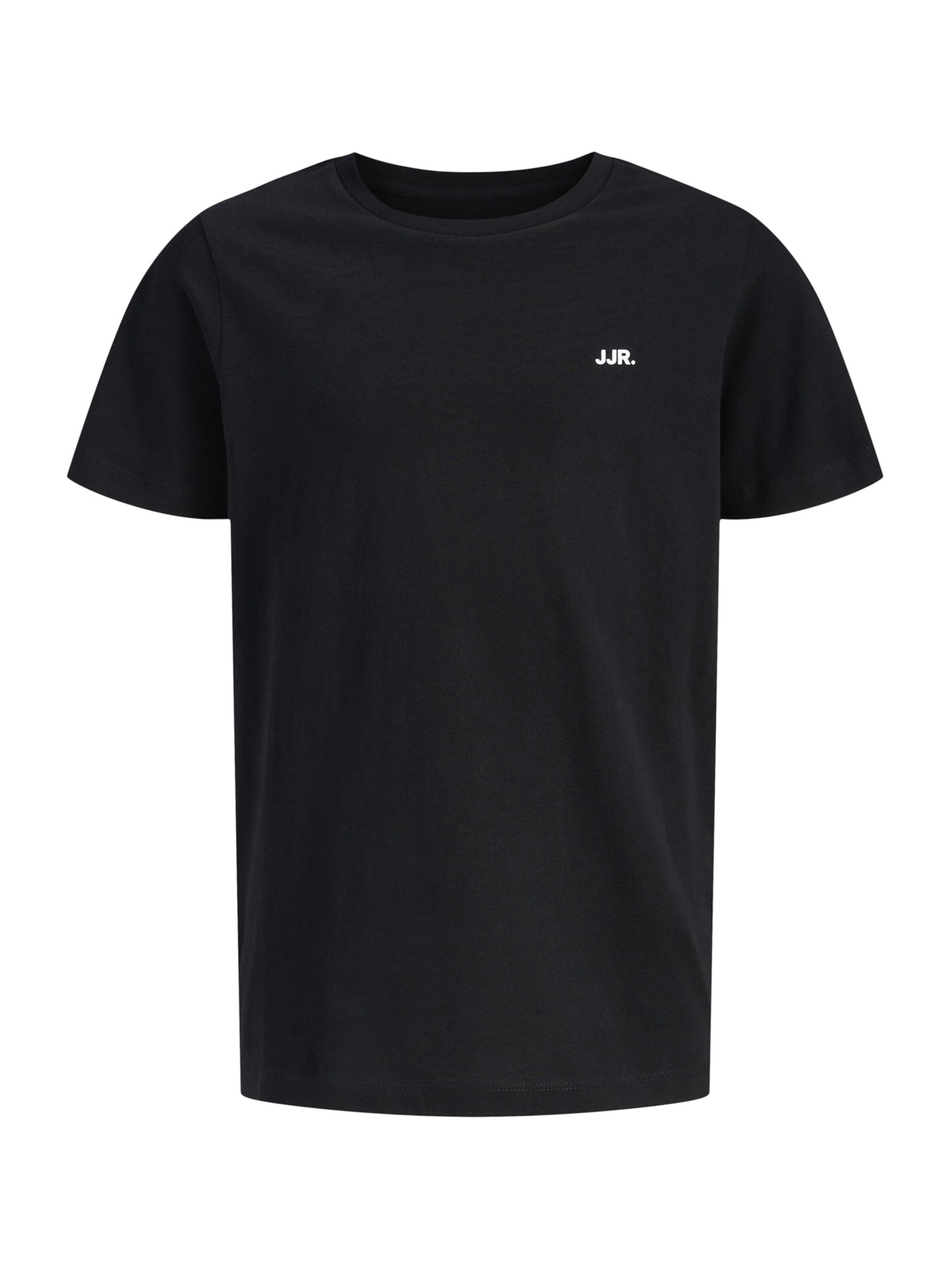 JJ Rebel - Camiseta en negro: frente