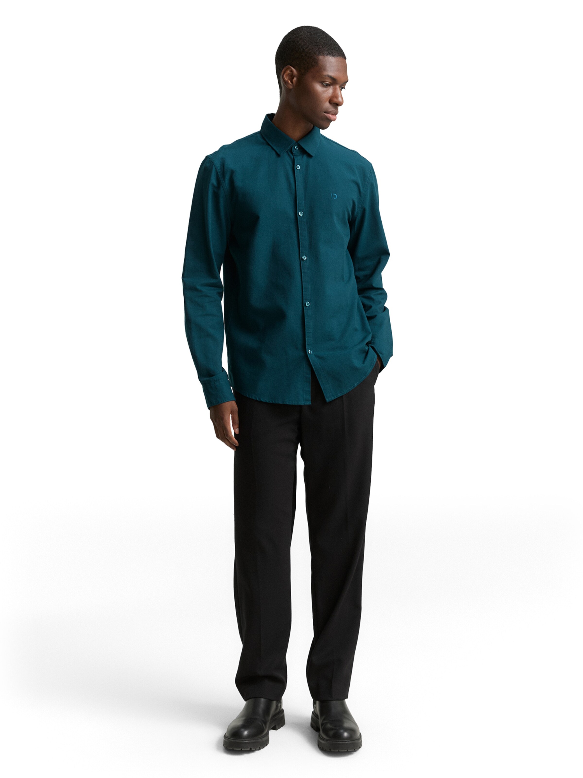 TOM TAILOR DENIM Regular Fit Paita värissä vihreä