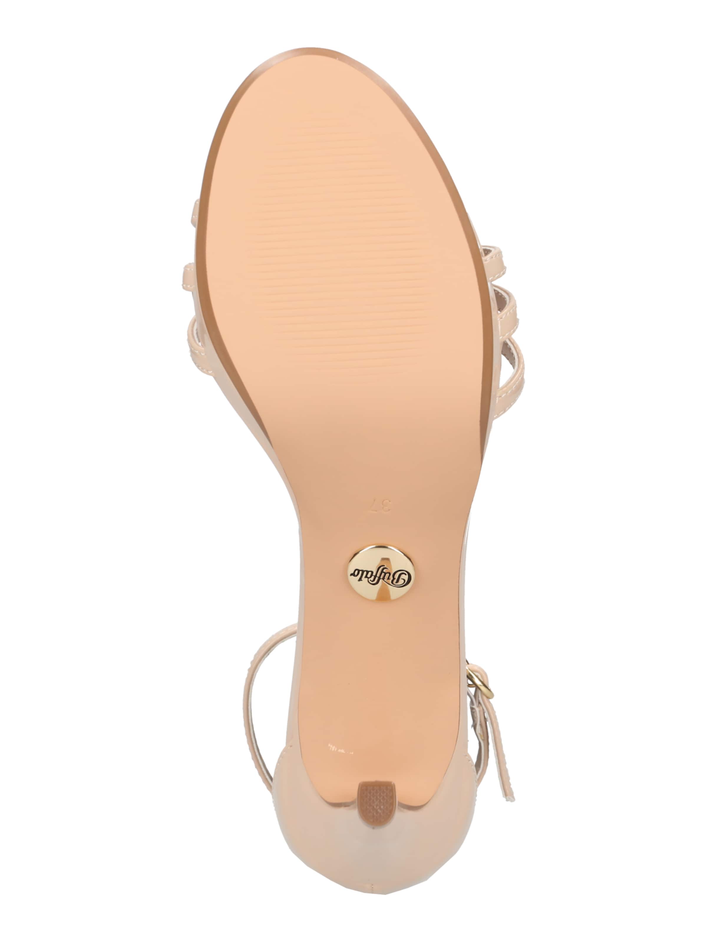 BUFFALO Strap sandal 'Melissa 2' in Beige