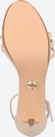 BUFFALO Páskové sandály 'Melissa' – béžová