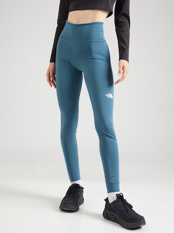 žalia THE NORTH FACE Siauras Laisvalaikio kelnės 'FLEX': priekis