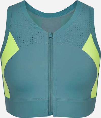 Reggiseno sportivo 'Power' Yvette Sports di colore limone / verde / bianco, Visualizzazione prodotti