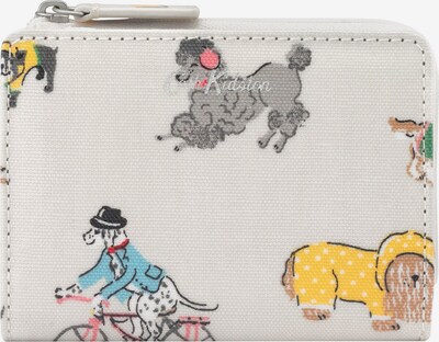 Cath Kidston Geldbörse in creme / türkis / gelb / pink / schwarz, Produktansicht