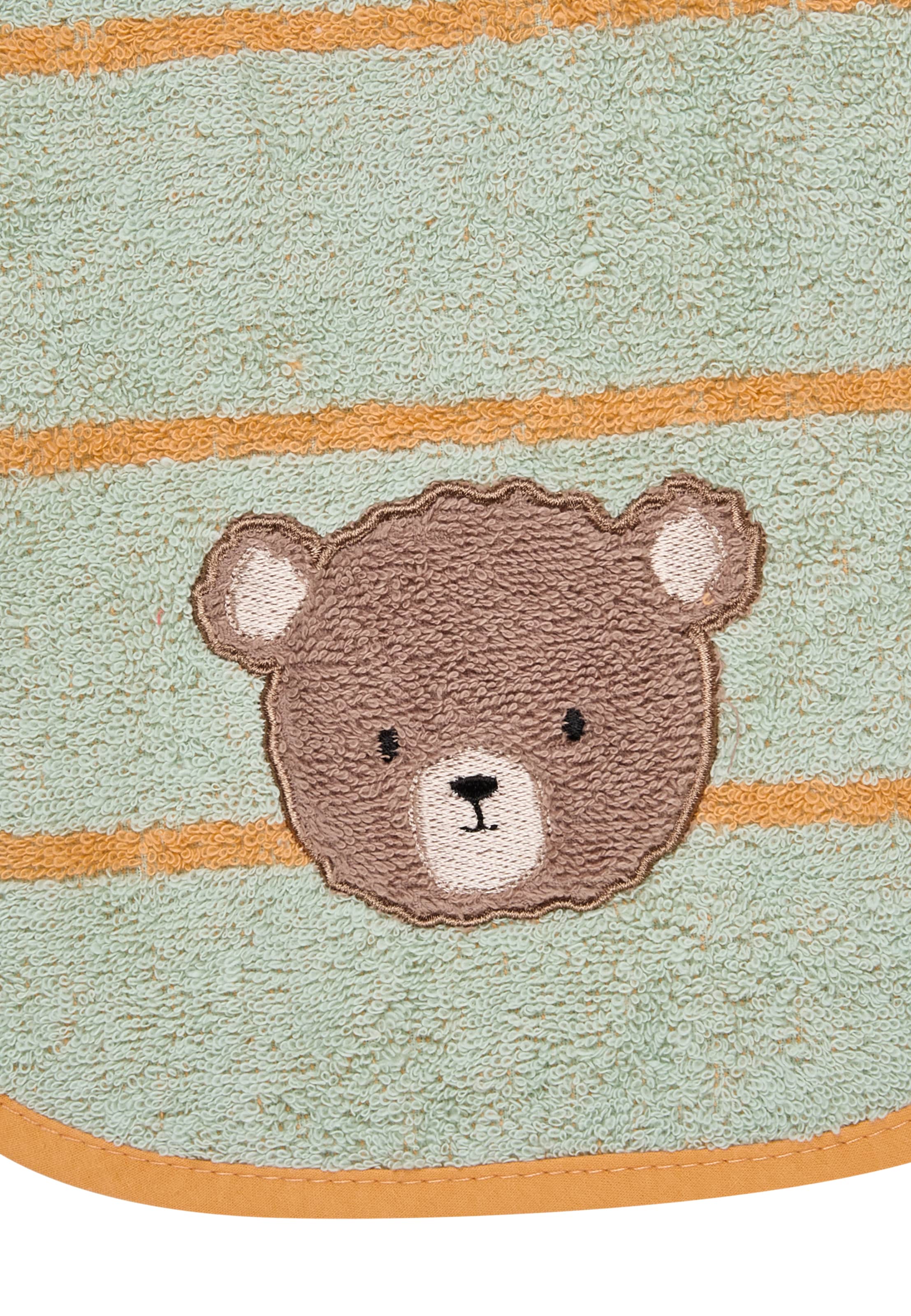 STERNTALER Tuch 'BÄR Bo' in Grün