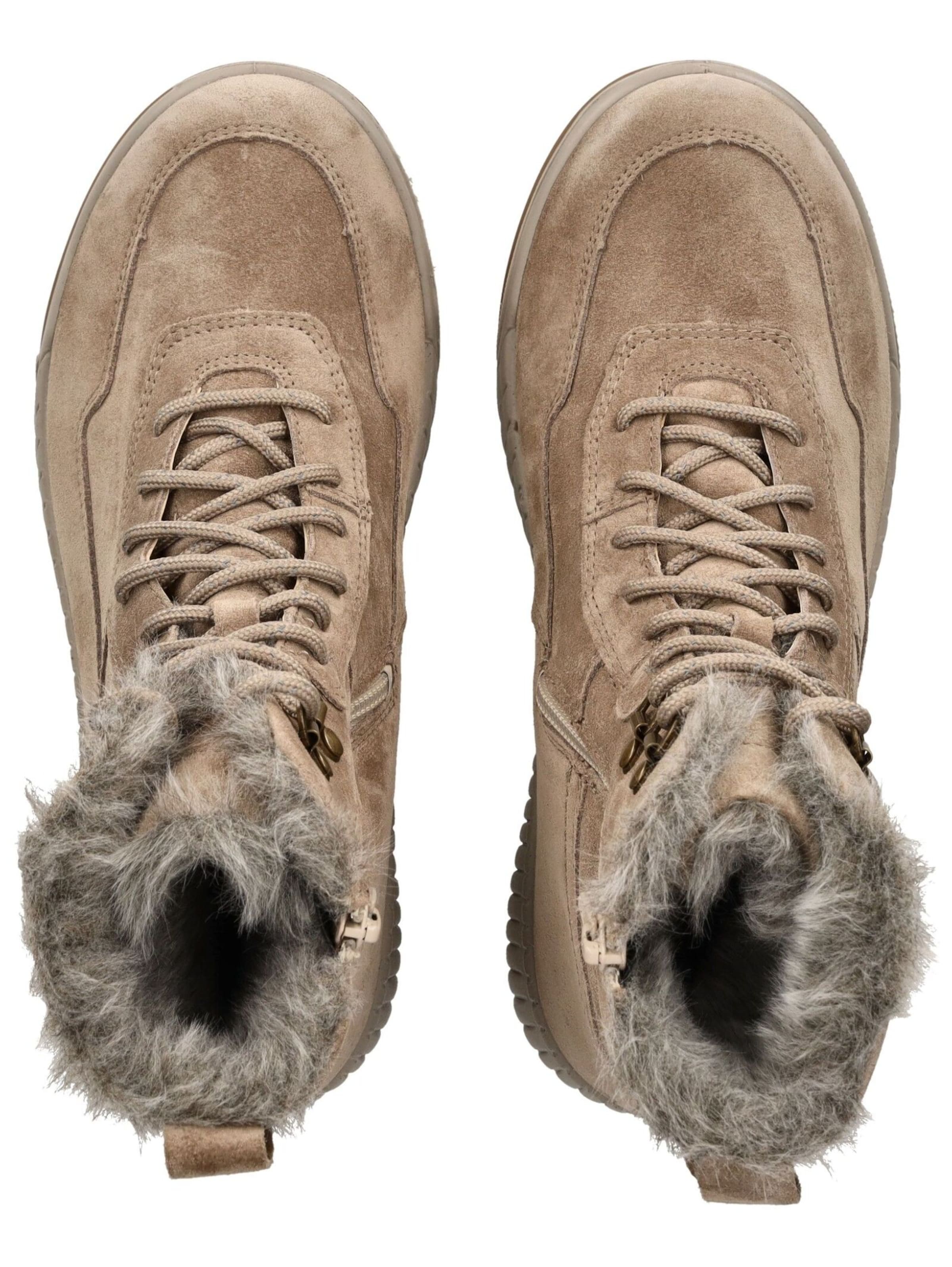 Legero Lace-up bootie in Beige