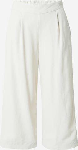 Wide Leg Pantalon à pince 'CARISA' ONLY en beige : devant