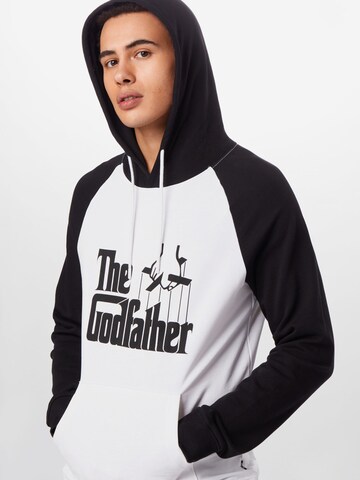 Only & Sons - Sudadera 'GODFATHER' en blanco