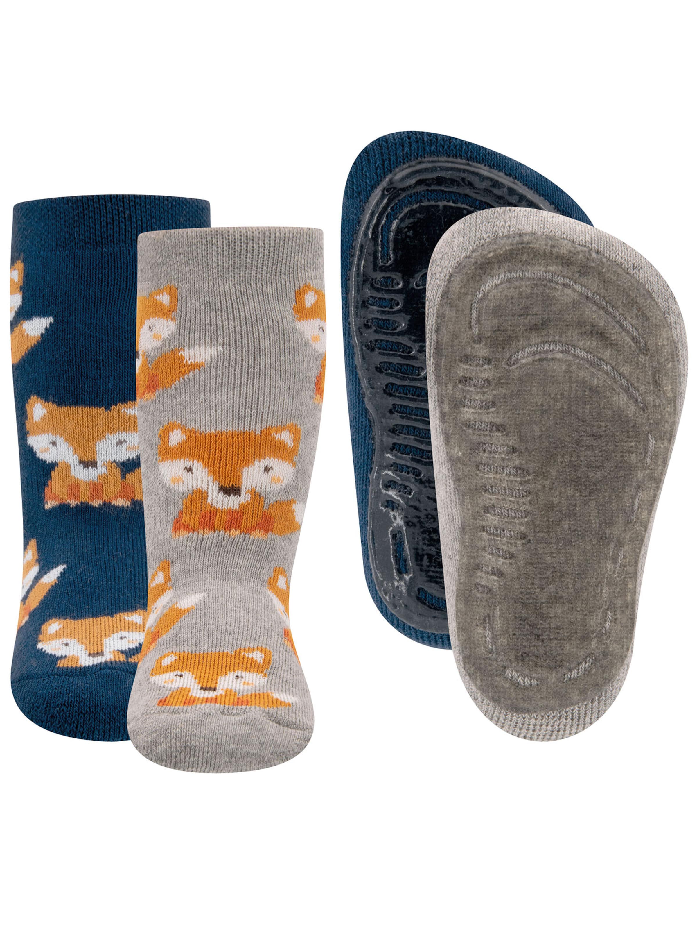 Șosete de la EWERS pe gri: față