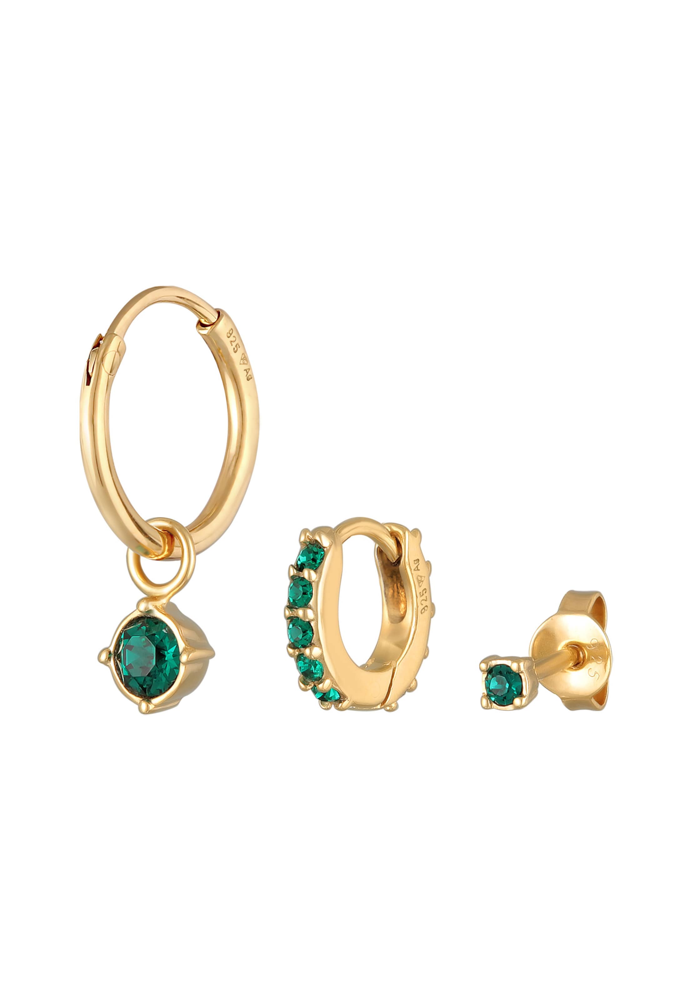 ELLI Kõrvarõngas, värv Kuld: eest vaates