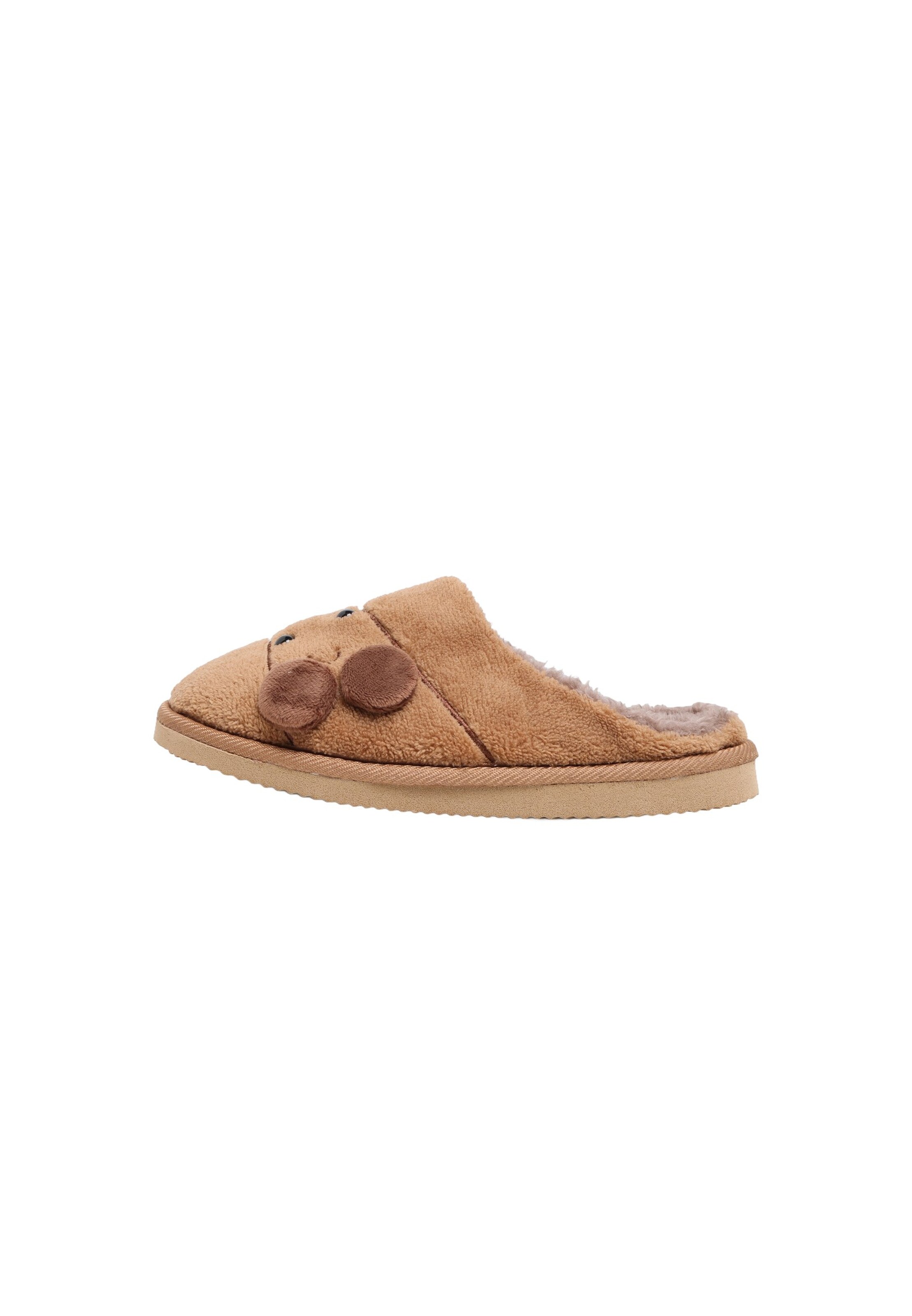Hailys - Zapatillas de casa 'Cr44ossi' en marrón: frente