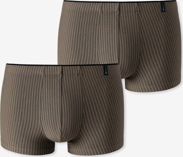 SCHIESSER Boxershorts ' Long Life Soft ' in Grijs: voorkant