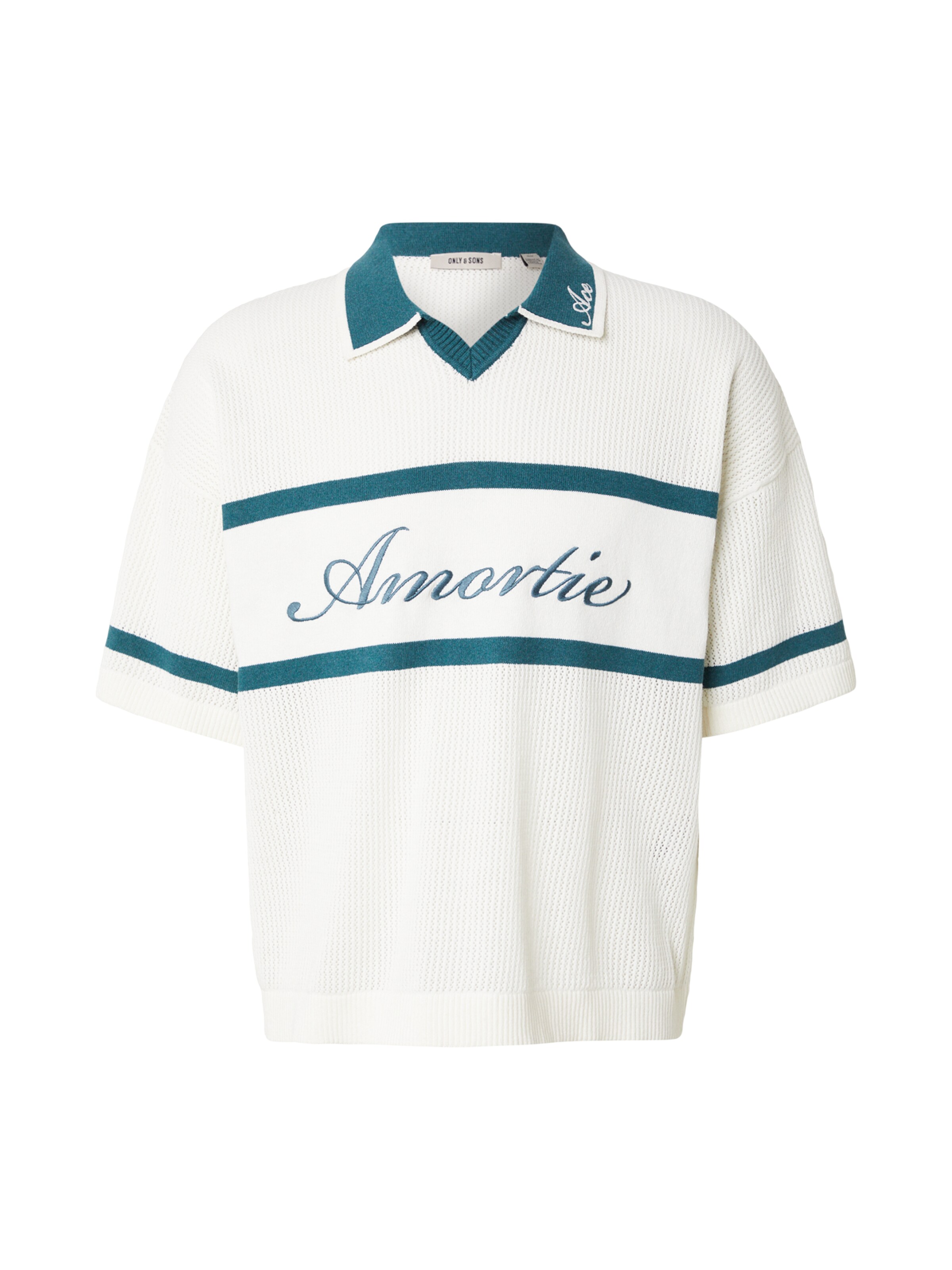 Only & Sons - Jersey 'ONSACE LIFE' en verde: frente