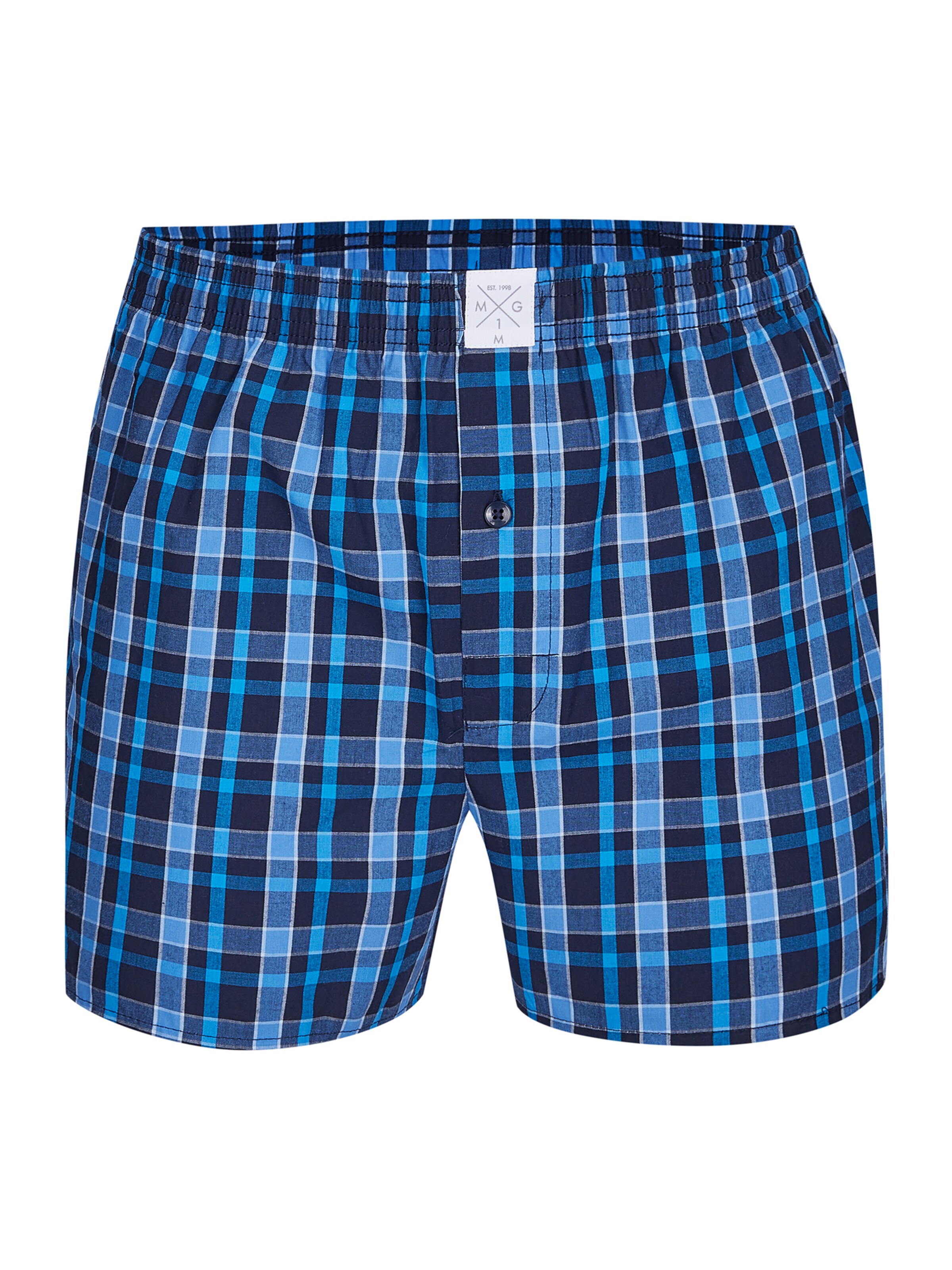 MG-1 Boxershorts 'Classics' in Blauw