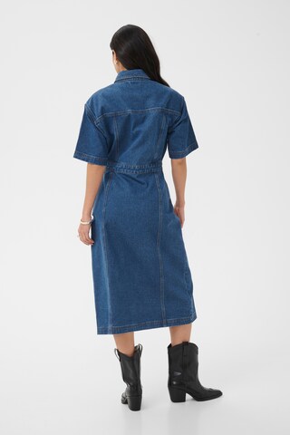 Kaffe Blusekjole 'KAMyah' i blå