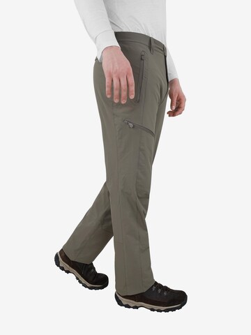 Regular Pantalon outdoor 'Basin' normani en gris