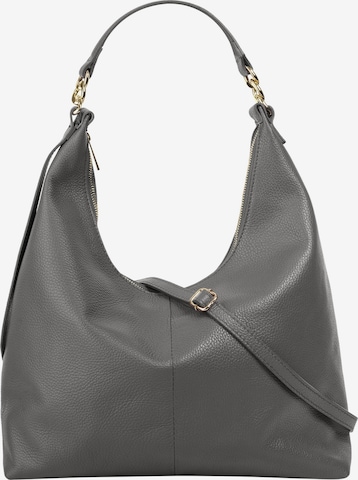Samantha Look Schultertasche in Grau: Vorderseite