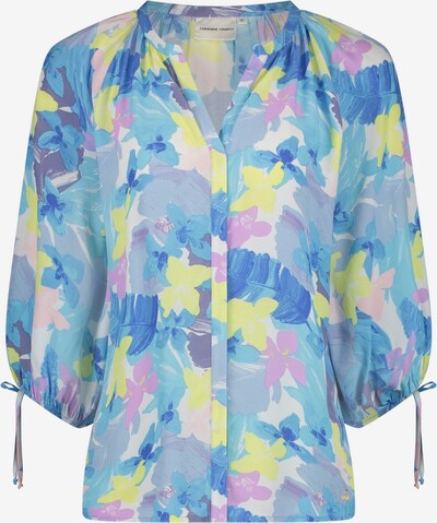 Fabienne Chapot Bluse in blau / gelb / lila / weiß, Produktansicht