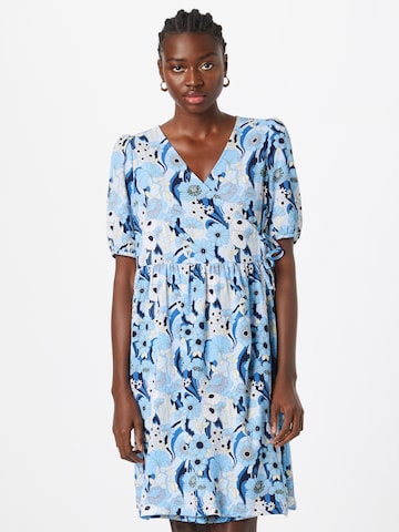 Robe Monki en bleu : devant