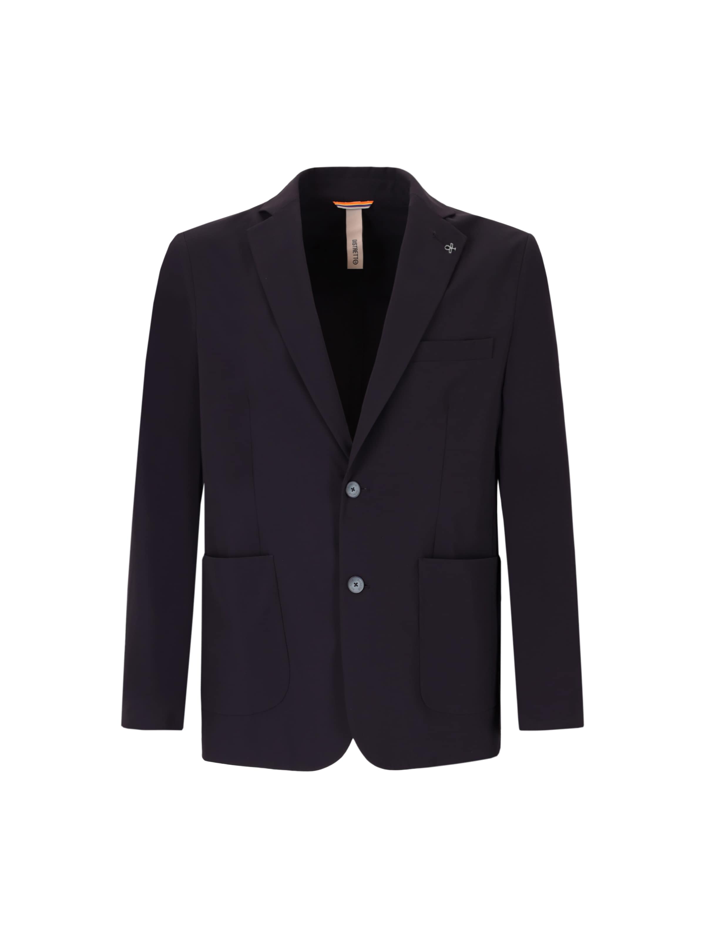 Distretto12 Sakko in Schwarz: Vorderseite