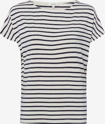 s.Oliver Shirt in Weiß: Vorderseite