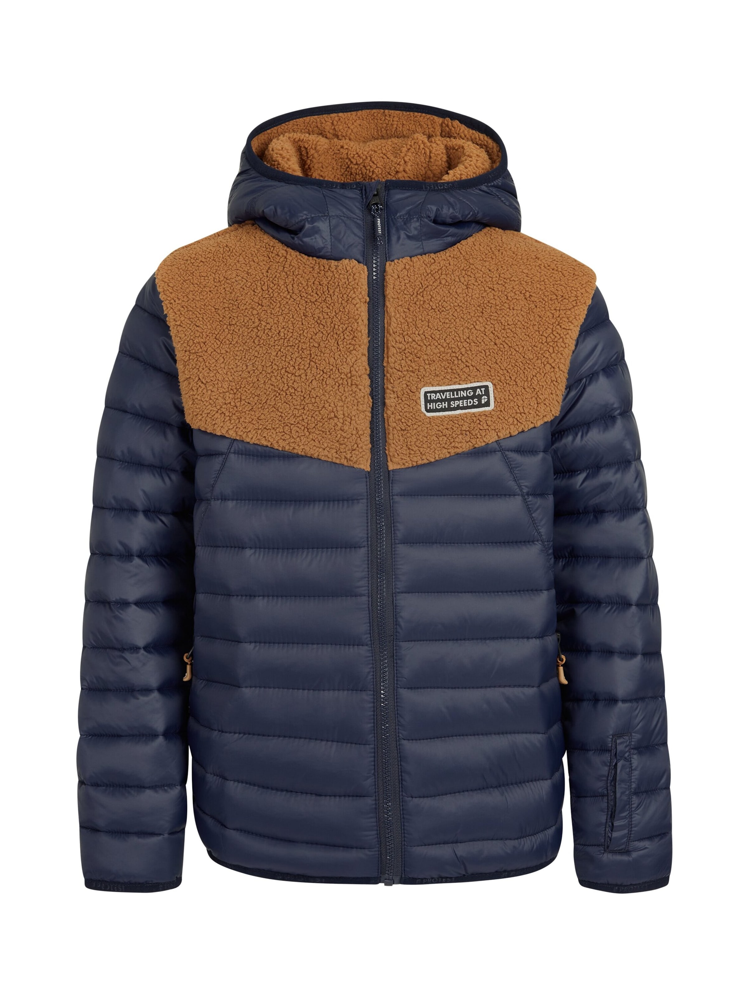 PROTEST Winterjacke 'PRTDUCO JR' in Blau: Vorderseite