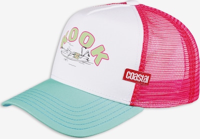 Coastal Cap 'Kook' in mint / mischfarben / pink / weiß, Produktansicht