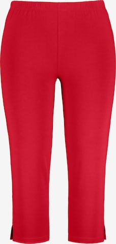 Ulla Popken Hose in Rot: Vorderseite