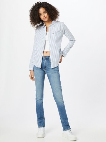 Coupe slim Jean 'Grace' Pepe Jeans en bleu