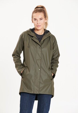 Weather Report Outdoor Jacket 'Petra' in Green: front