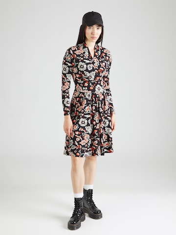 Blutsgeschwister Dress 'La Vie Est Belle En Hiver' in Black: front