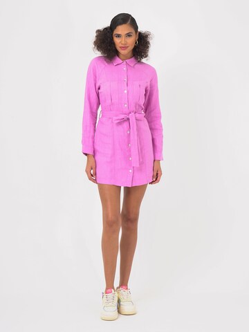 Robe-chemise 'Belinda' FRESHLIONS en rose