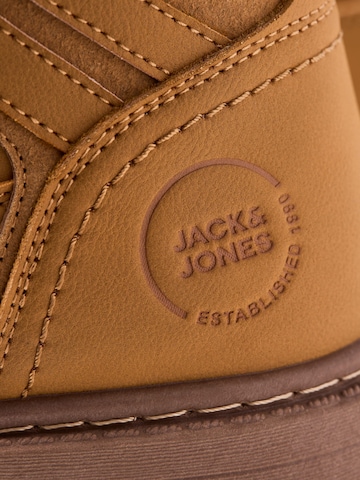 JACK & JONES - Botas con cordones en amarillo