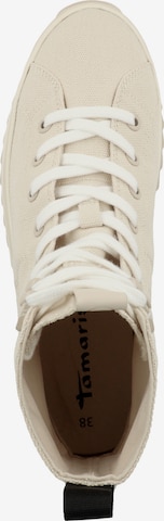 TAMARIS Sneakers hoog in Beige