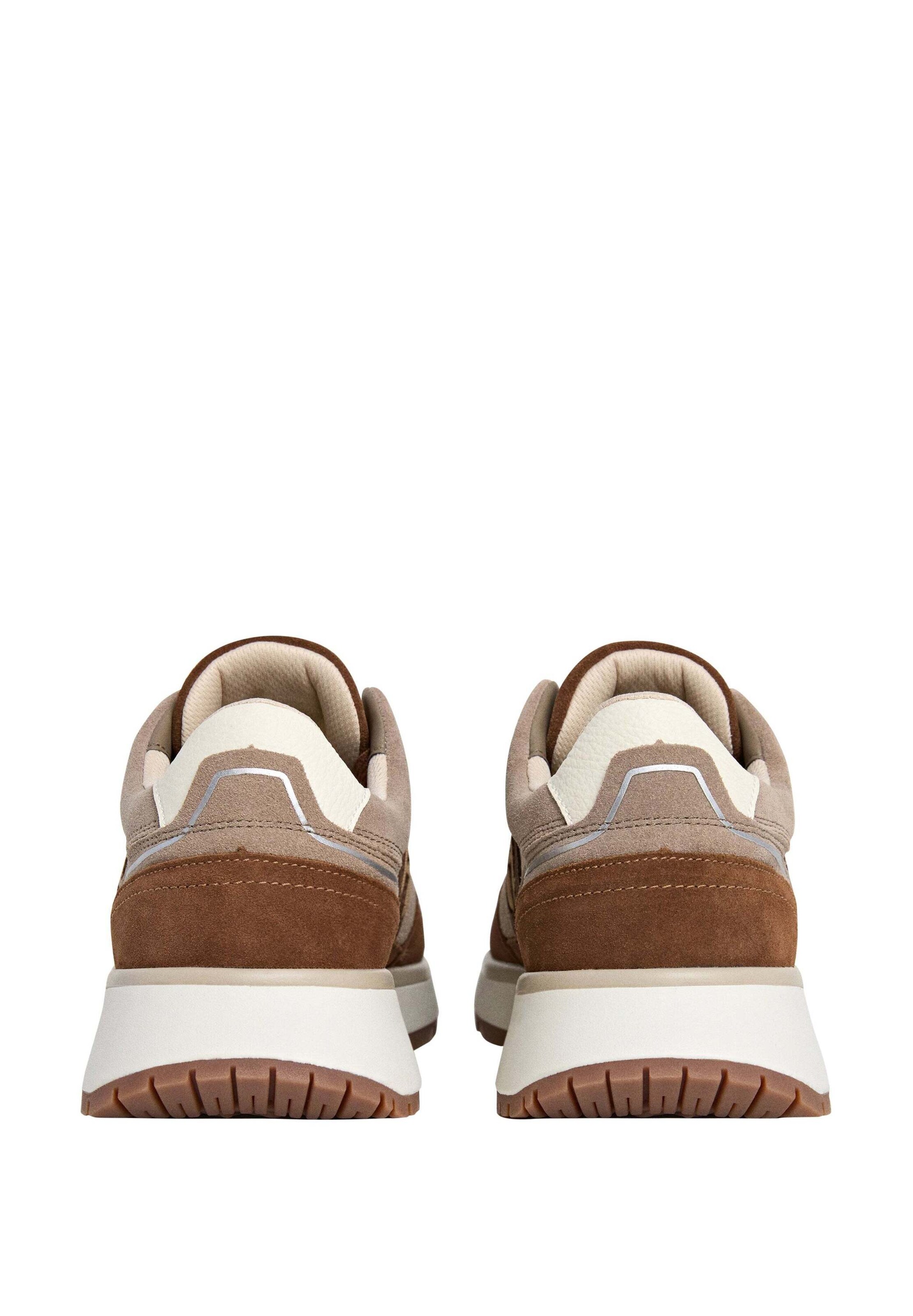 Sneaker bassa 'Otto' di Hackett London in beige