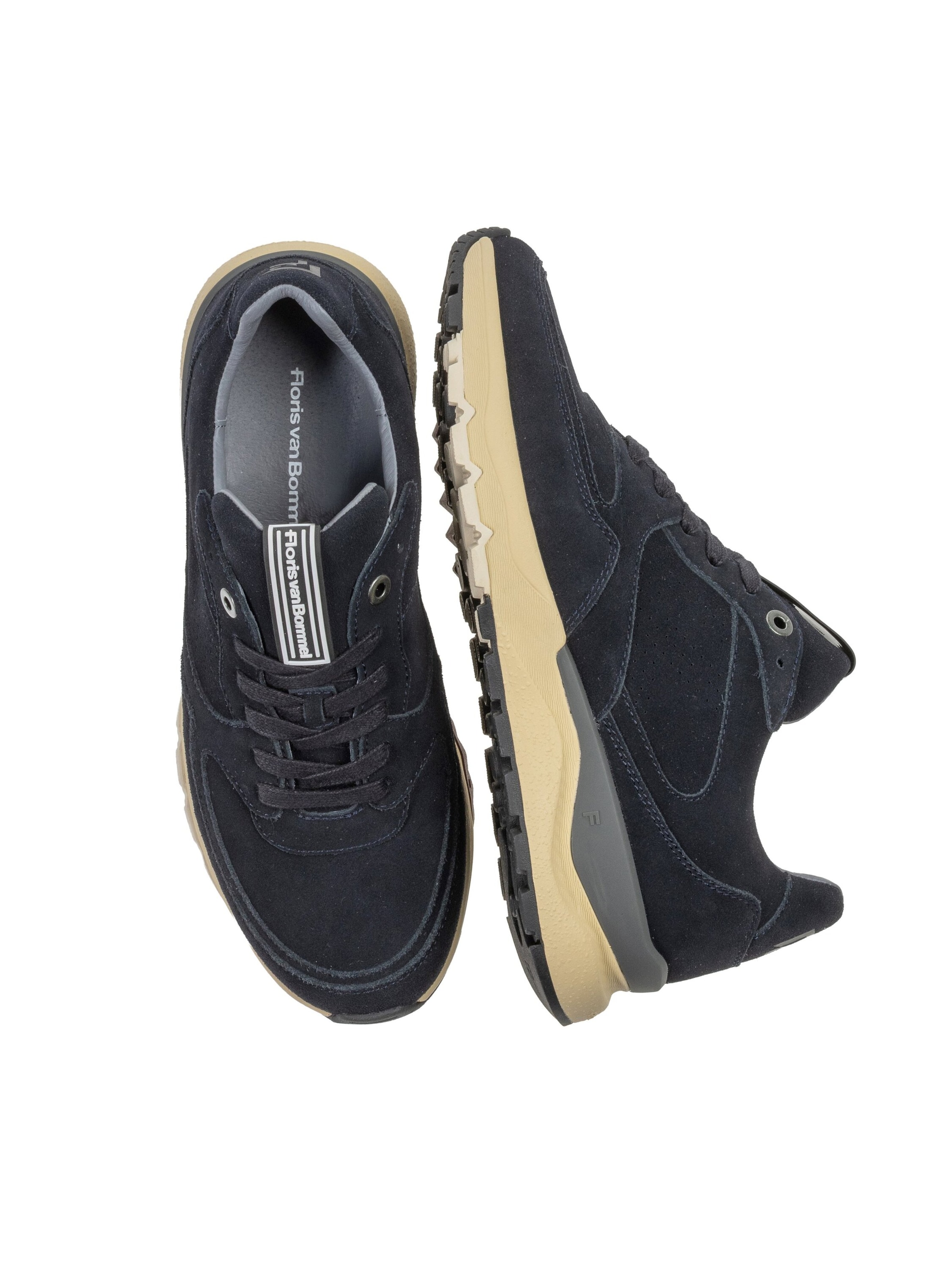 Sneaker bassa 'De Treener 07' di Floris van Bommel in blu