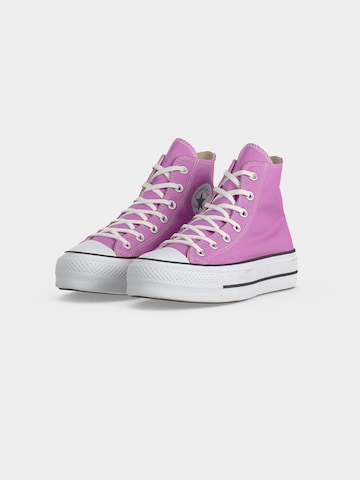 Baskets hautes 'CTAS' CONVERSE en rose