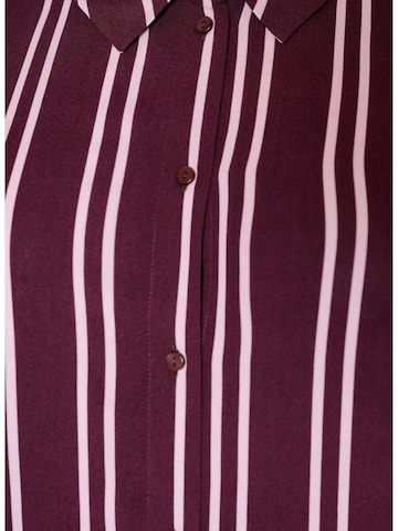 Zizzi Schlafshirt in Rot
